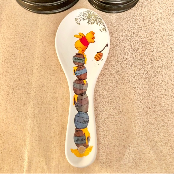 New Disney Winnie The Pooh Ceramic Spoon Rest - Picture 2 of 5